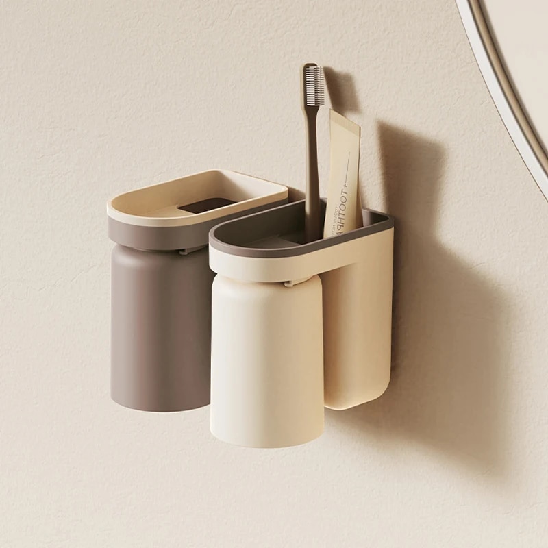 Home Goods Bathroom Storage - رف تخزين فرشاة أسنان مثبت على