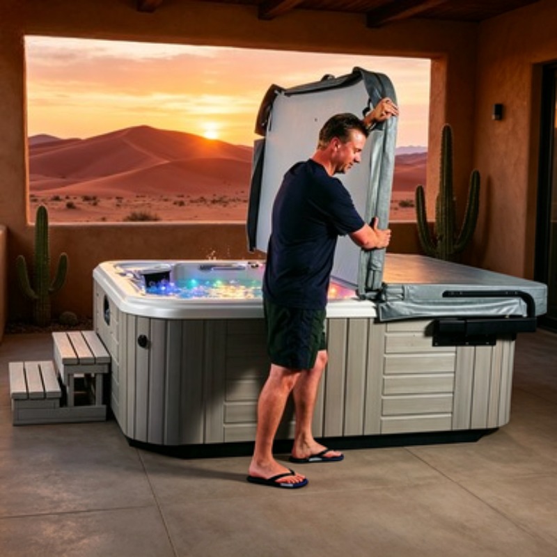 Home Bathroom Jacuzzi - حوض استحمام ساخن خارجي لـ 4