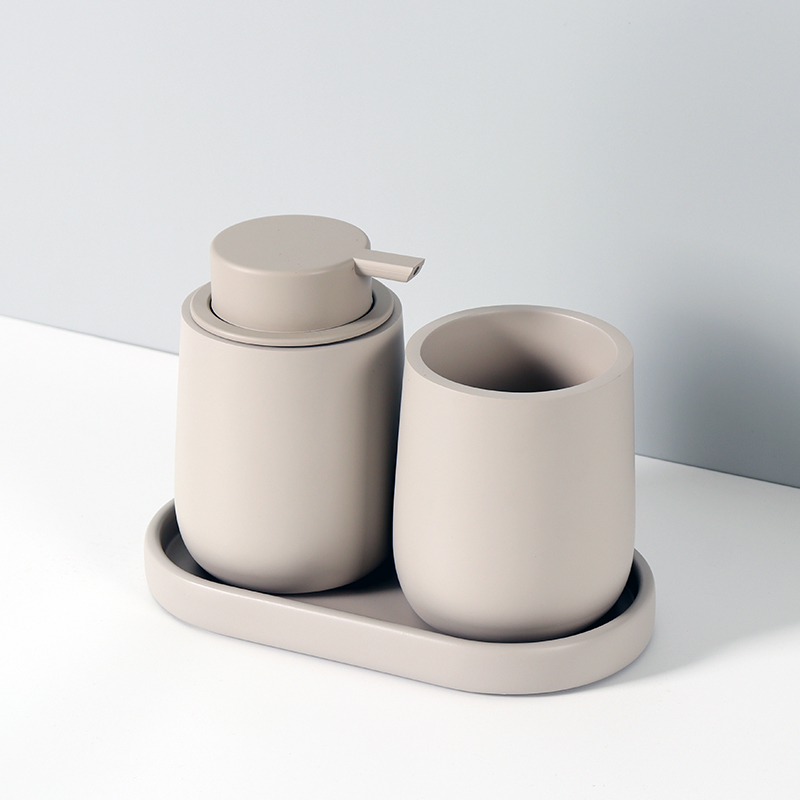 Zara Home Bathroom Set - مجموعة ملحقات حمام من 3 قطع