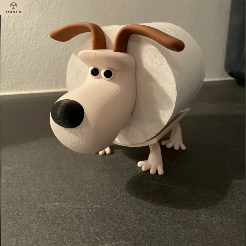 Zara Home Bathroom Accessories - حامل مرحاض على شكل جرو، ديكور