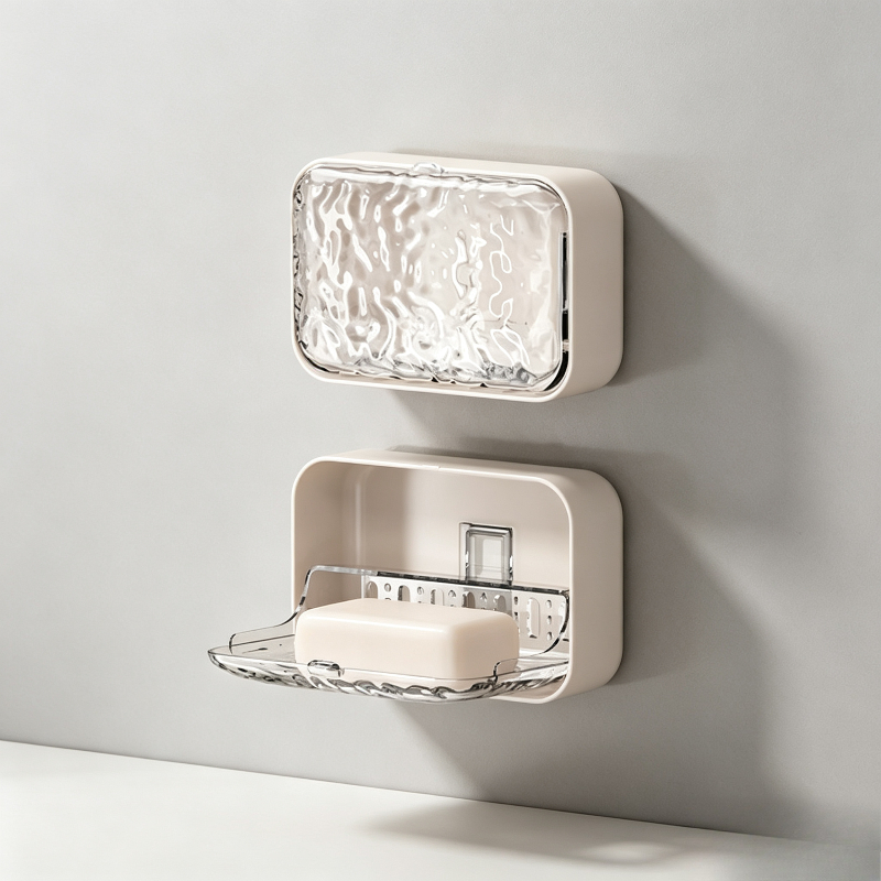 Home Goods Bathroom Storage - حامل صابون للحائط بدون حفر مع