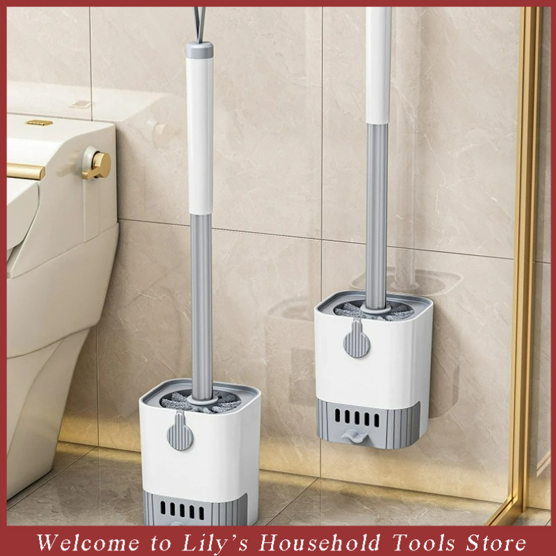 Home Bathroom Design - 1 مجموعة فرشاة المرحاض مع حامل