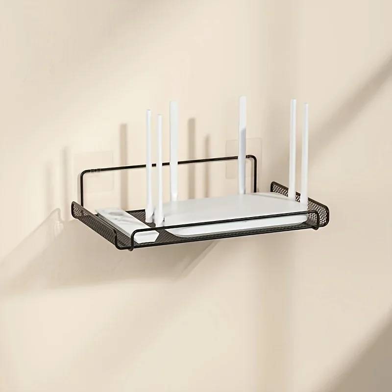 Home Goods Bathroom Storage - رف راوتر من الفولاذ المقاوم للصدأ