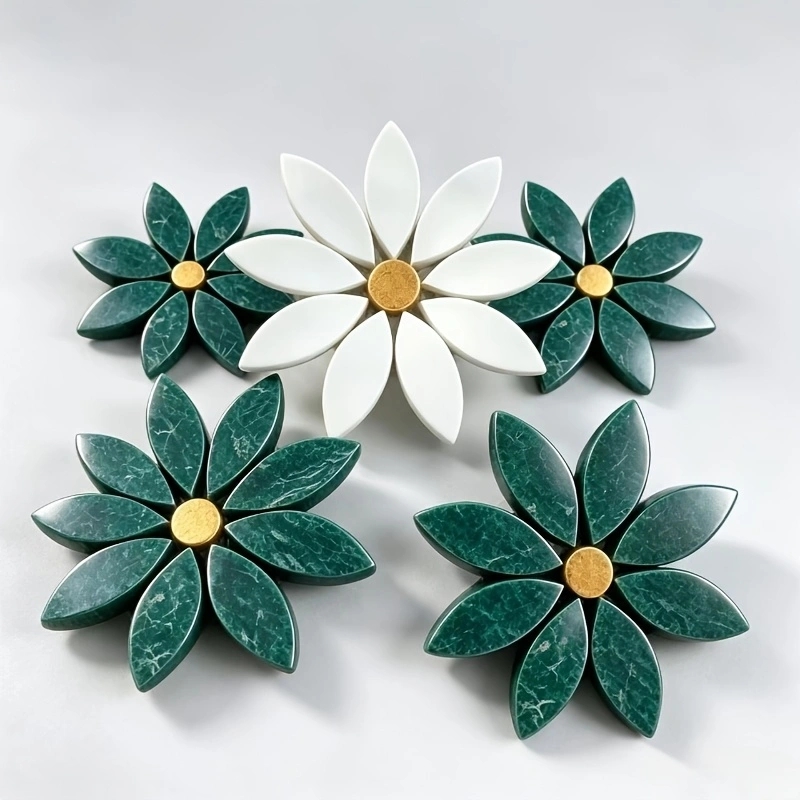 76G/بلاط فسيفساء رخامي أخضر وأ - مراجعة Zara Home Bathroom Accessories وسعره