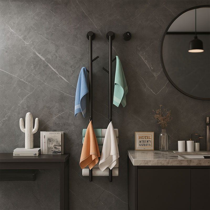 سخان مناشف حمام كهربائي حديث م - مراجعة Towel Warmer Electric وسعره