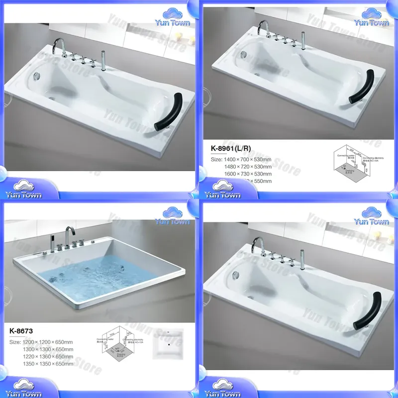 حوض استحمام ساخن فردي للسبا ال - مراجعة Home Bathroom Jacuzzi وسعره