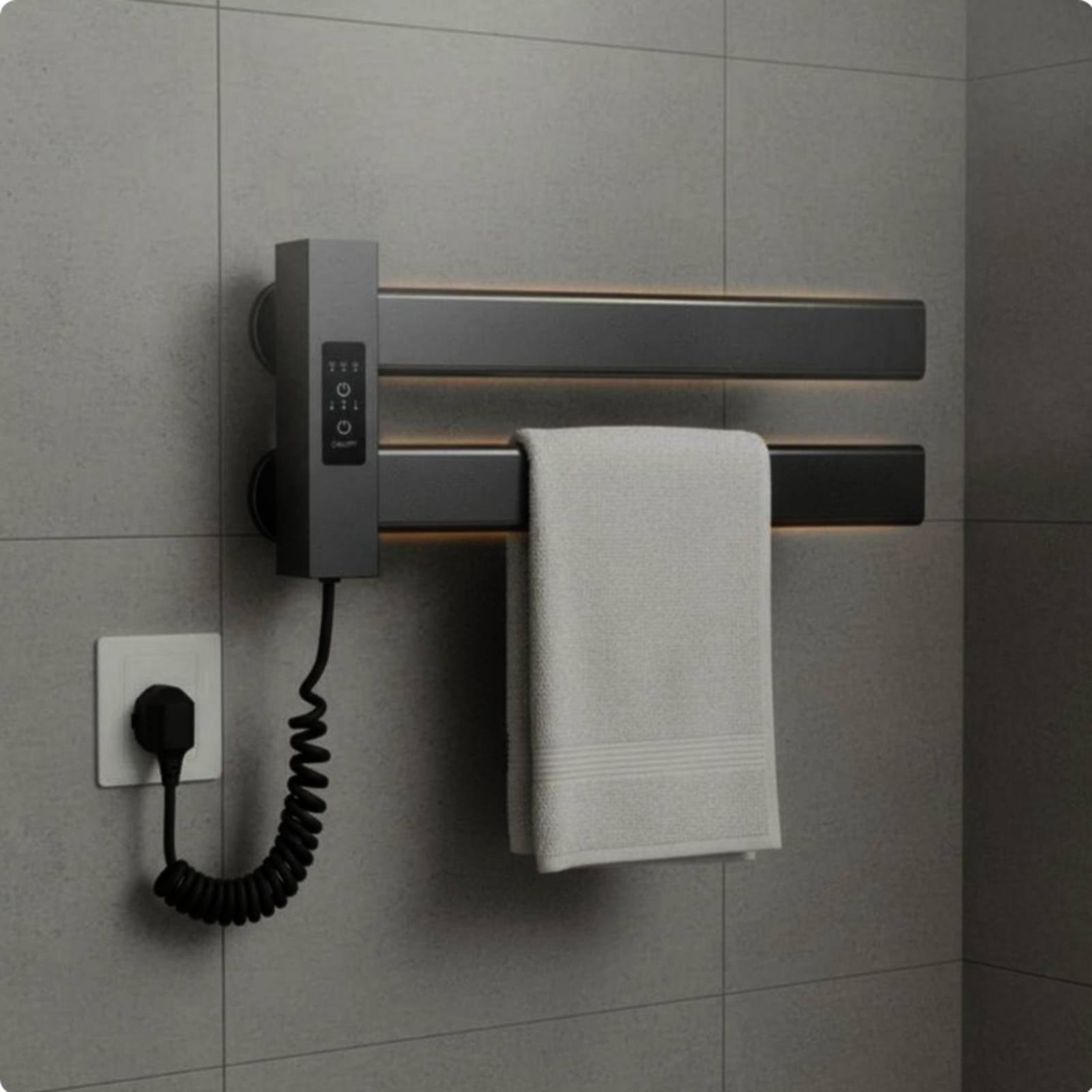 رف تدفئة المناشف الذكي سهل الت - مراجعة Towel Warmer Electric وسعره