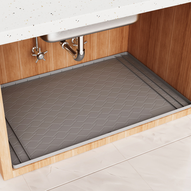 حصيرة سيليكون تحت الحوض، أدوات - مراجعة Home Essentials Bathroom Storage وسعره