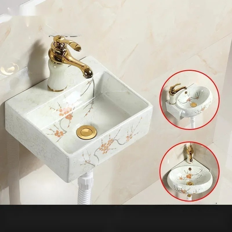 حوض غسيل سيراميك معلق على الحا - مراجعة Home Bathroom Sink وسعره