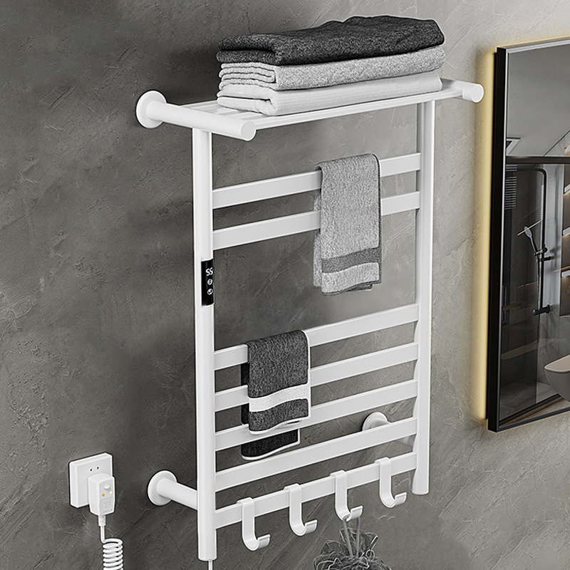 مجفف مناشف أسود/أبيض/رمادي. رف - مراجعة Towel Warmer Electric وسعره