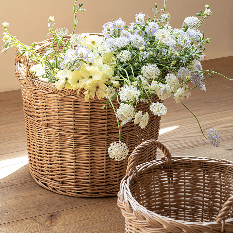 سلة غسيل منسوجة بمقابض، سلة مز - مراجعة Home Essentials Bathroom Storage وسعره