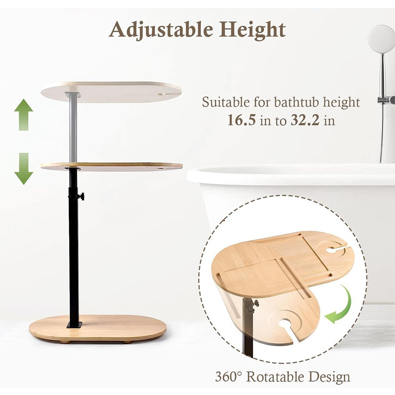 صينية جانبية لحوض الاستحمام ال - مراجعة Bath Caddy Tray وسعره