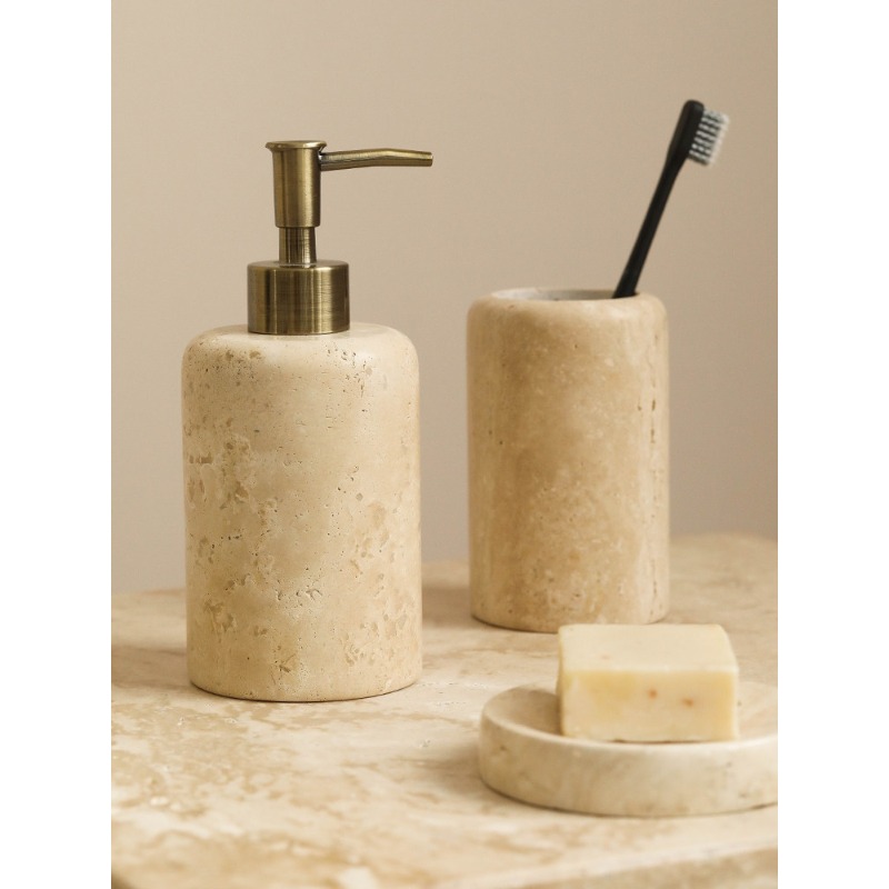 طقم إكسسوارات حمام إسكندنافي إ - مراجعة Zara Home Bathroom Set وسعره