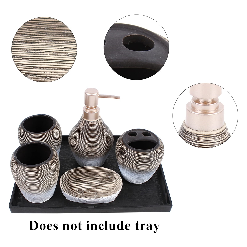 طقم إكسسوارات حمام سيراميك من  - مراجعة Zara Home Bathroom Set وسعره