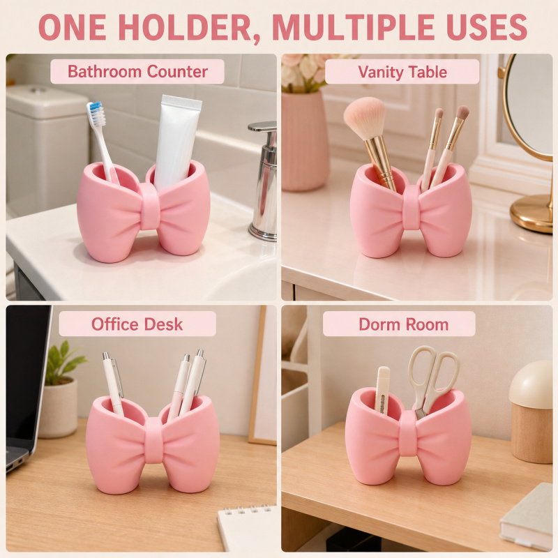 حامل فرشاة أسنان على شكل قوس،  - مراجعة Home Goods Bathroom Storage وسعره