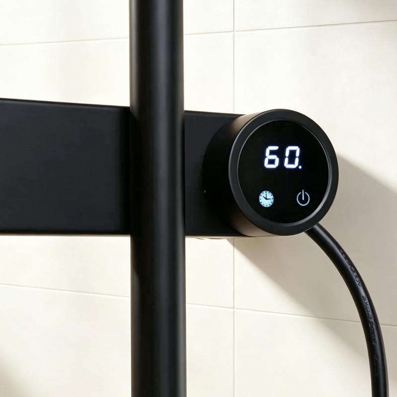 حامل مناشف كهربائي عمودي بلون  - مراجعة Towel Warmer Electric وسعره