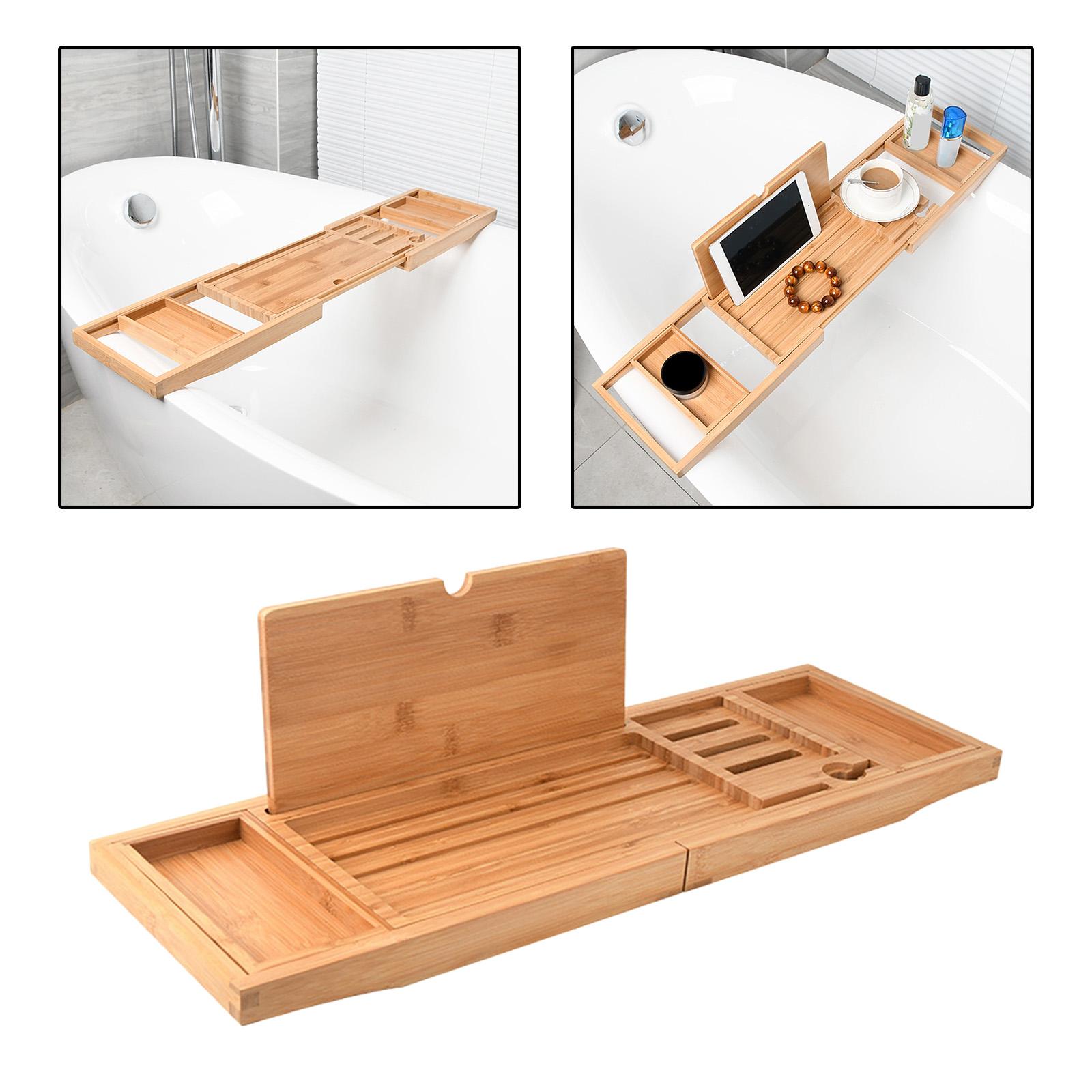 صينية حوض الاستحمام صينية علبة - مراجعة Bath Caddy Tray وسعره