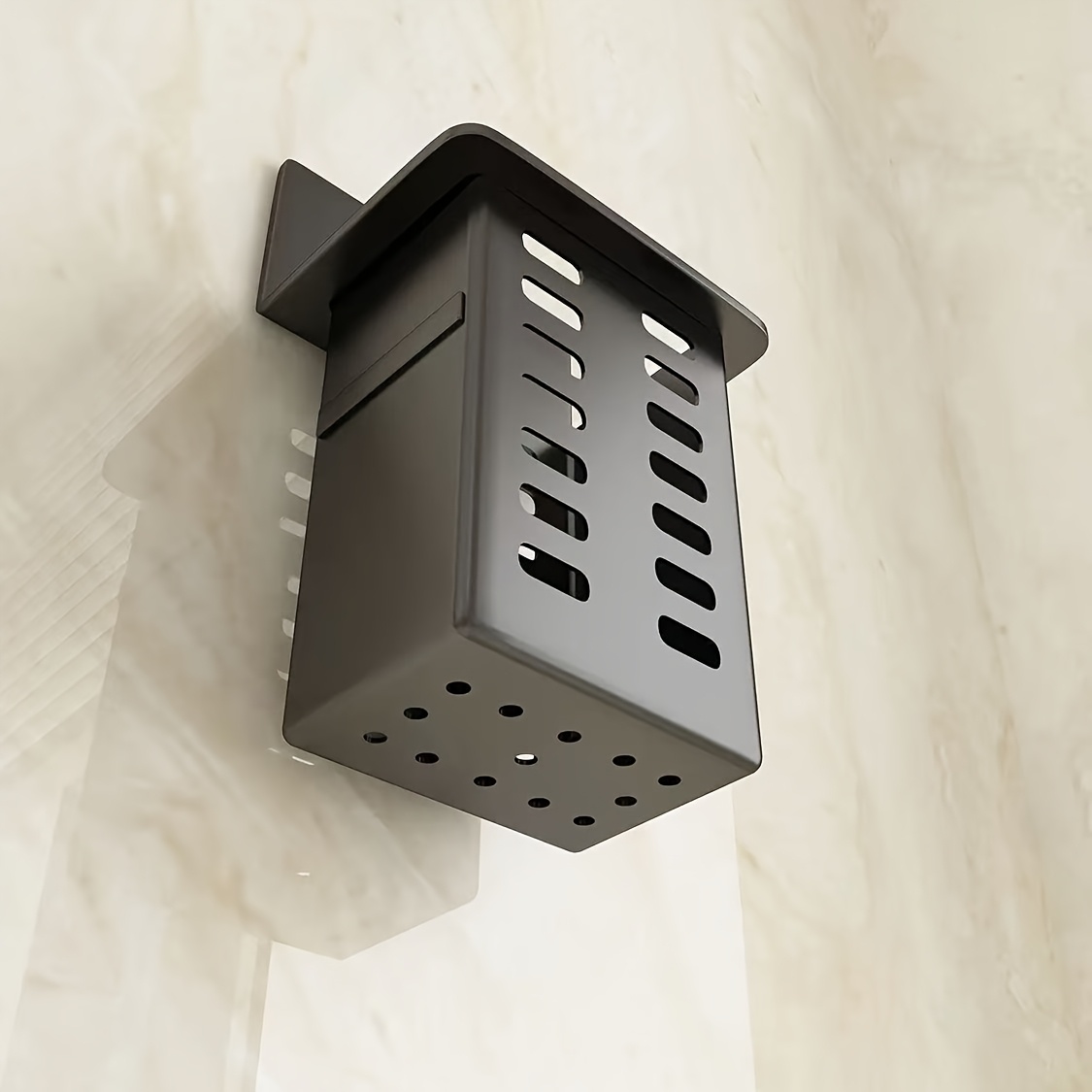 مجموعة من قطعتين من حامل فرشاة - مراجعة Home Essentials Bathroom Storage وسعره