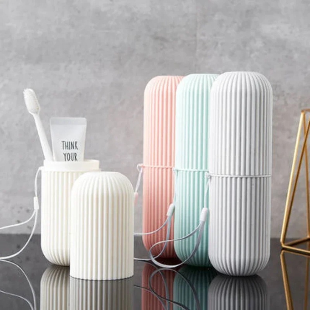 السفر المحمولة فرشاة الأسنان ك - مراجعة Home Goods Bathroom Storage وسعره