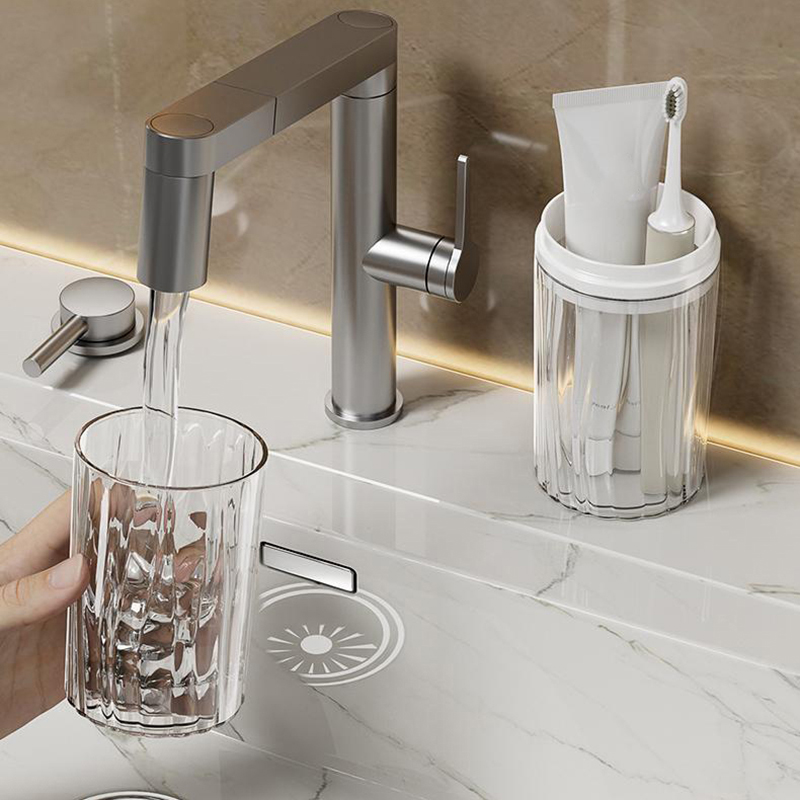 كوب جديد محمول للسفر لفرشاة ال - مراجعة Home Goods Bathroom Storage وسعره