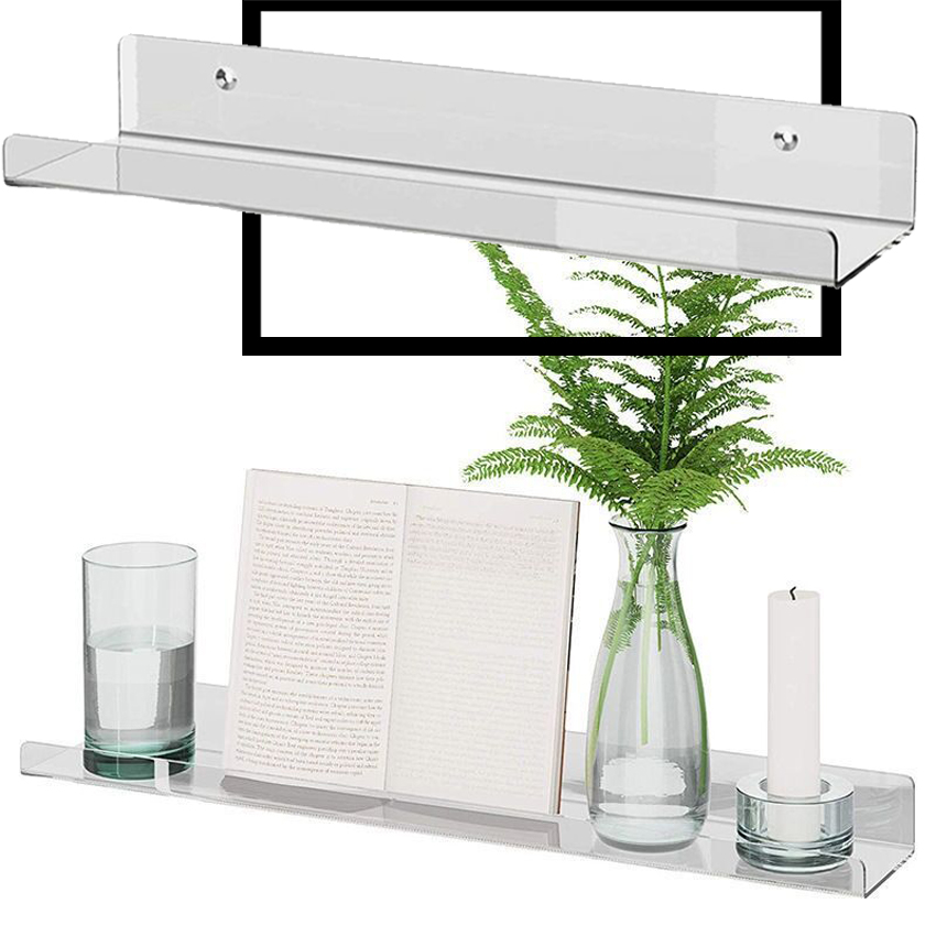 رف تخزين أكريليك شفاف أرفف مثب - مراجعة Zara Home Bathroom Accessories وسعره
