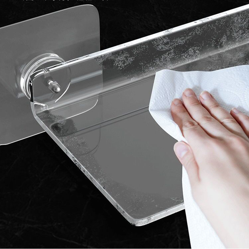 رف تخزين أكريليك شفاف أرفف مثب - مراجعة Zara Home Bathroom Accessories وسعره