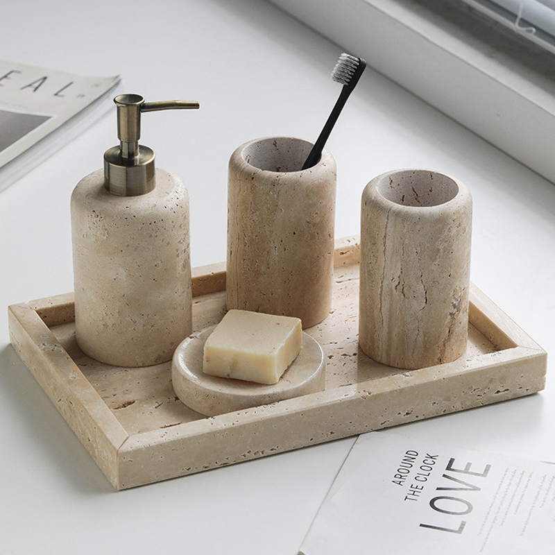 طقم حمام بتصميم نورديك إبداعي  - مراجعة Zara Home Bathroom Set وسعره