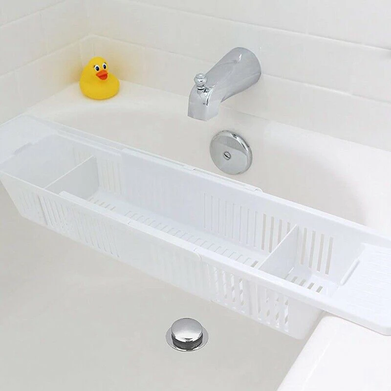 حوض الاستحمام العلبة صينية سلة - مراجعة Bath Caddy Tray وسعره