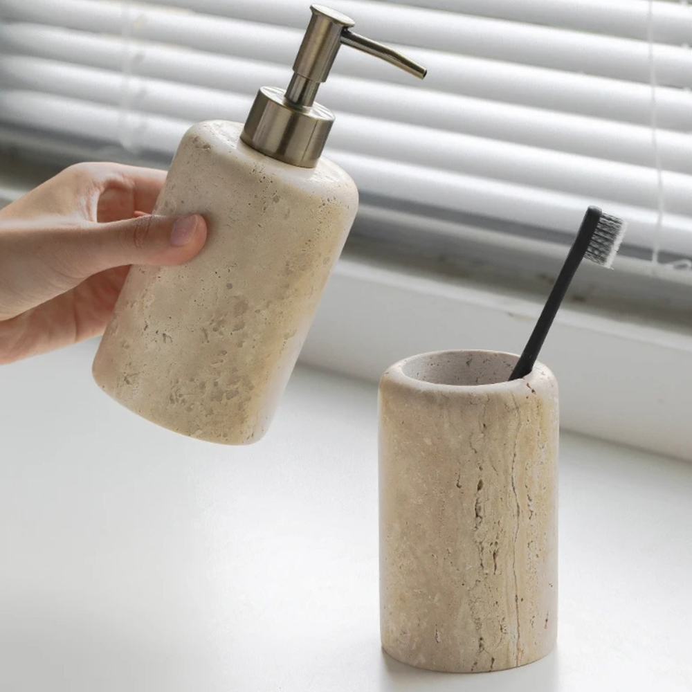 طقم حمام بتصميم نورديك من الحج - مراجعة Zara Home Bathroom Set وسعره