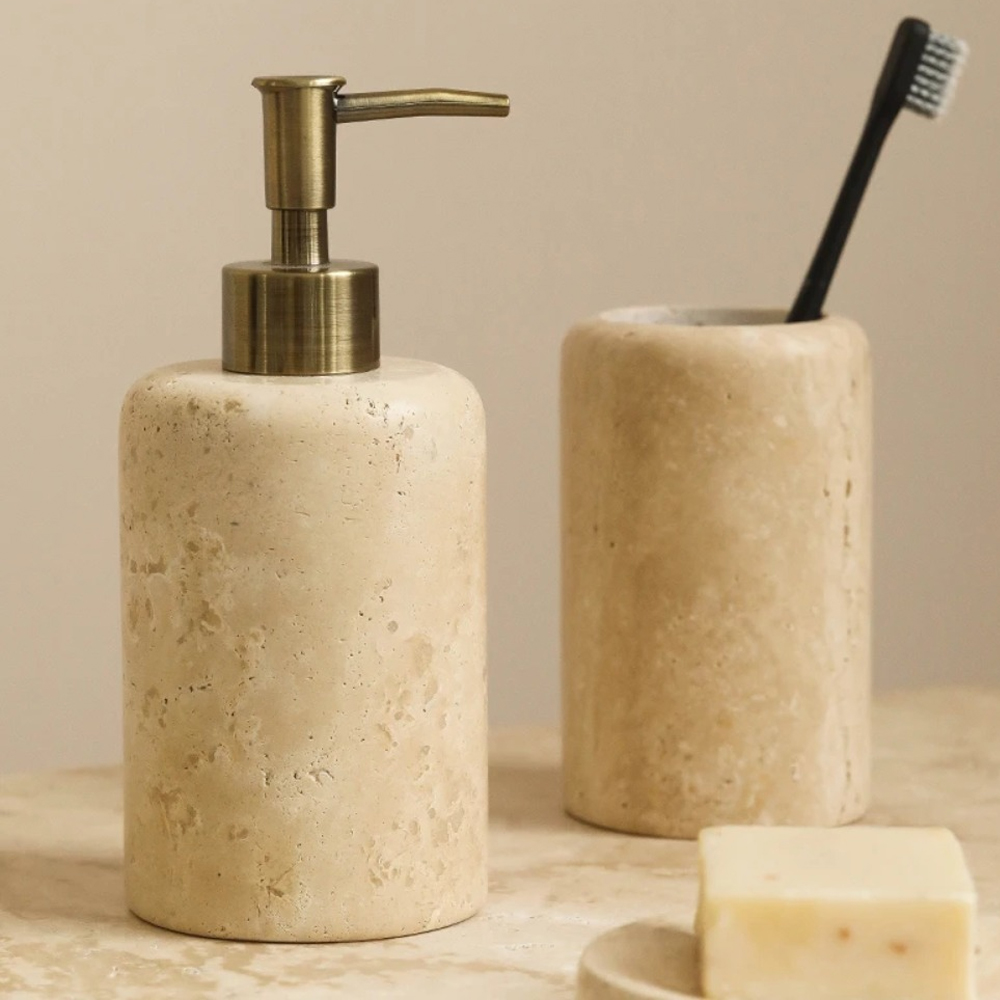 طقم حمام بتصميم نورديك من الحج - مراجعة Zara Home Bathroom Set وسعره