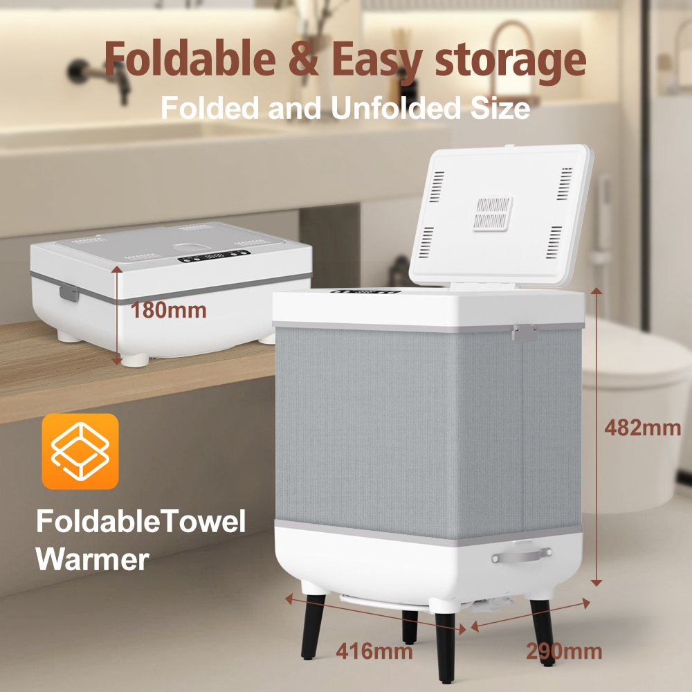 سخان مناشف قابل للطي بقوة 600  - مراجعة Towel Warmer Electric وسعره