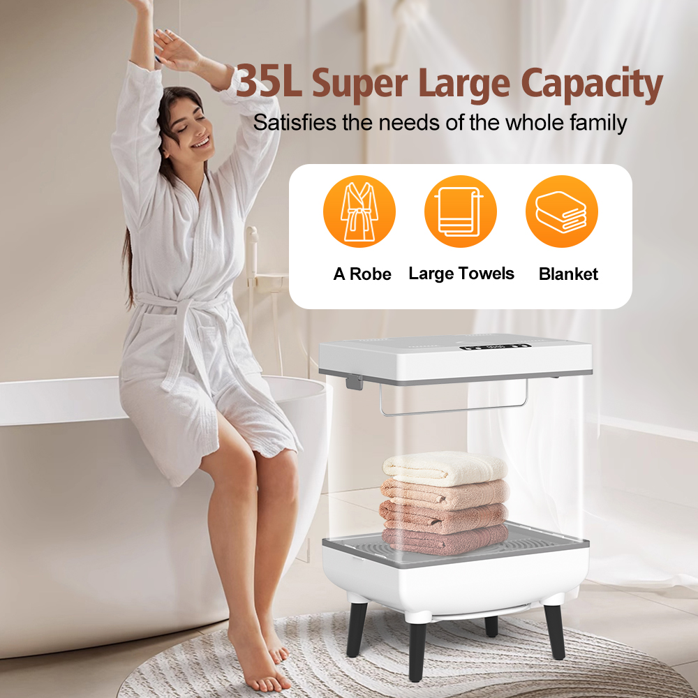 سخان مناشف قابل للطي بقوة 600  - مراجعة Towel Warmer Electric وسعره