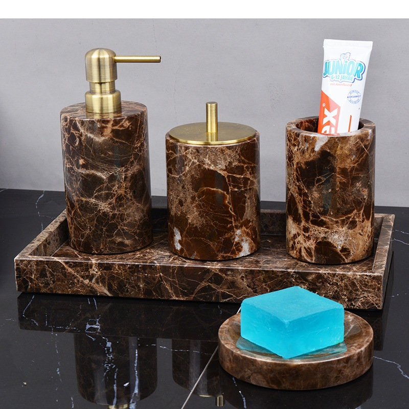 إكسسوارات الحمام من الرخام الط - مراجعة Zara Home Bathroom Set وسعره