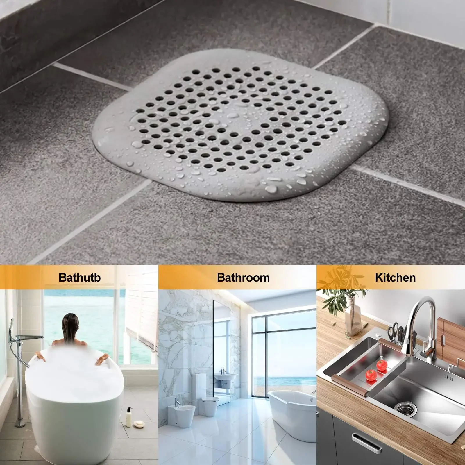 سدادة مصرف للمطبخ من السيليكون - مراجعة Home Bathroom Sink وسعره