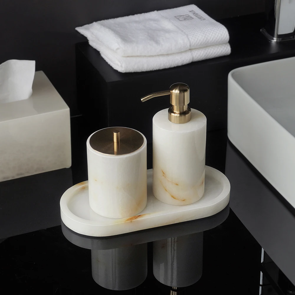 طقم إكسسوارات حمام من الرخام ا - مراجعة Zara Home Bathroom Set وسعره