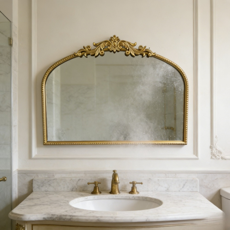 مرآة من الأرض إلى السقف مثبتة  - مراجعة Zara Home Bathroom Accessories وسعره