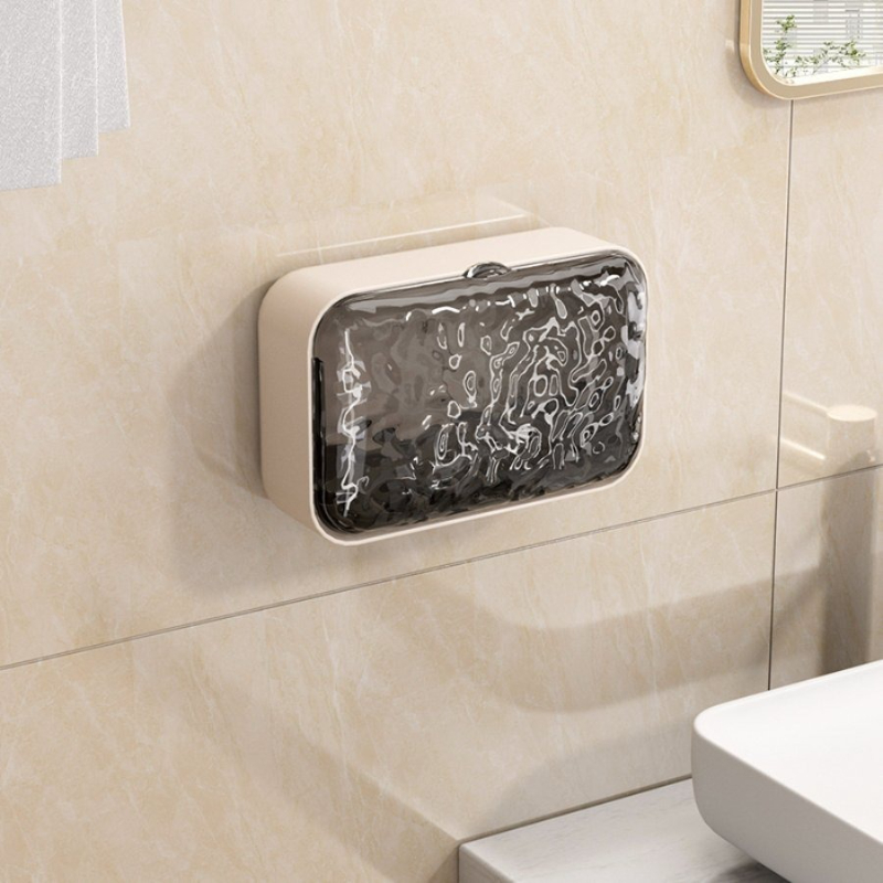 حامل صابون للحائط بدون حفر مع  - مراجعة Home Goods Bathroom Storage وسعره