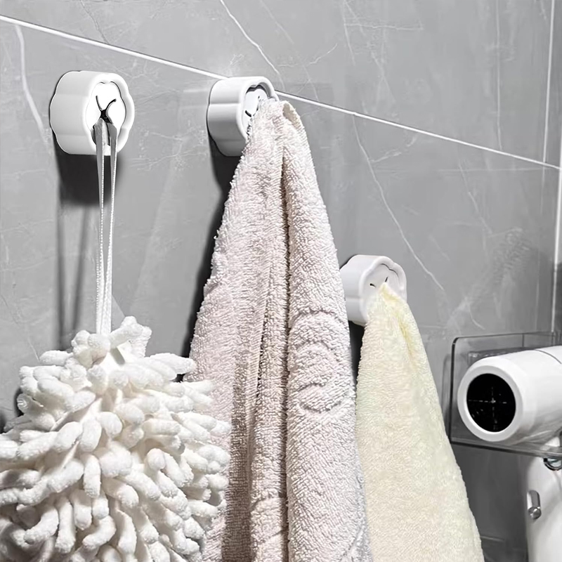 6 قطع حامل مناشف ذاتي اللصق بد - مراجعة Home Goods Bathroom Storage وسعره