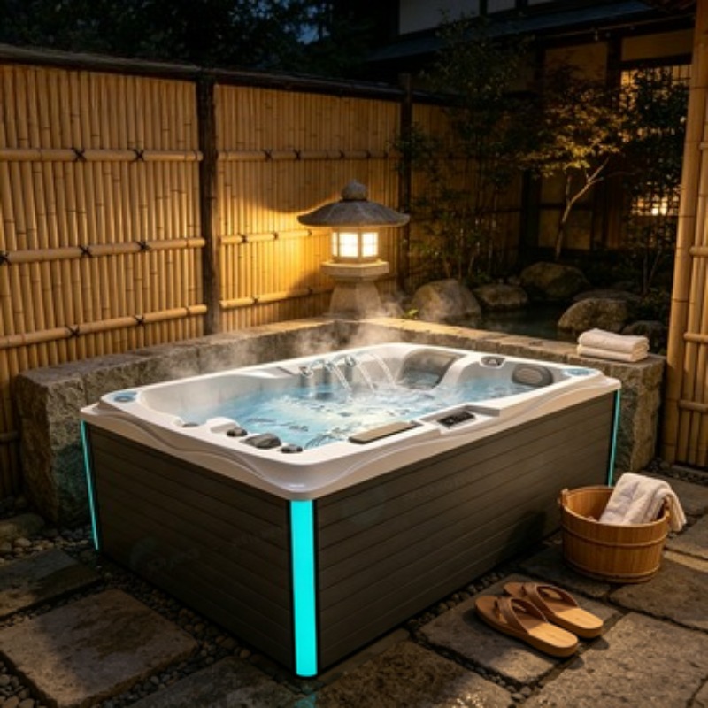 حوض استحمام ساخن خارجي من الأك - مراجعة Home Bathroom Jacuzzi وسعره