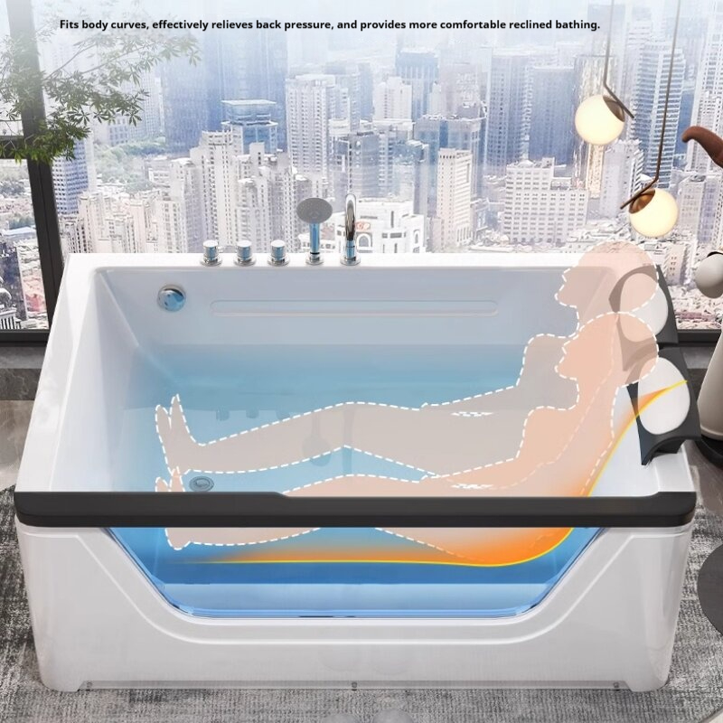 حوض استحمام ساخن من الأكريليك  - مراجعة Home Bathroom Jacuzzi وسعره
