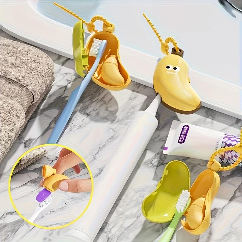 حامل فرشاة أسنان الموز اللطيف، - مراجعة Home Goods Bathroom Storage وسعره