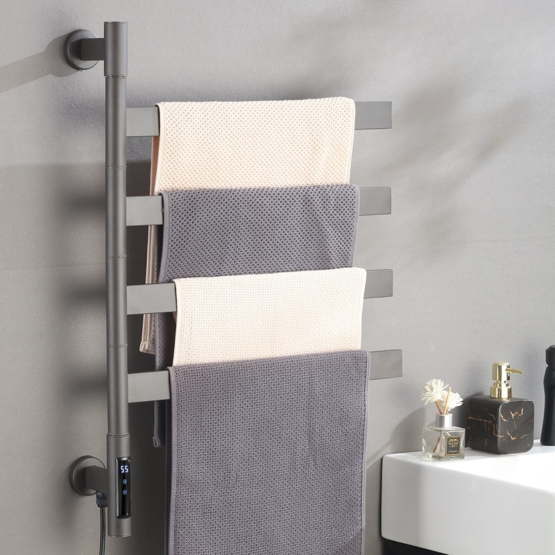 حامل مناشف كهربائي قابل للدورا - مراجعة Towel Warmer Electric وسعره