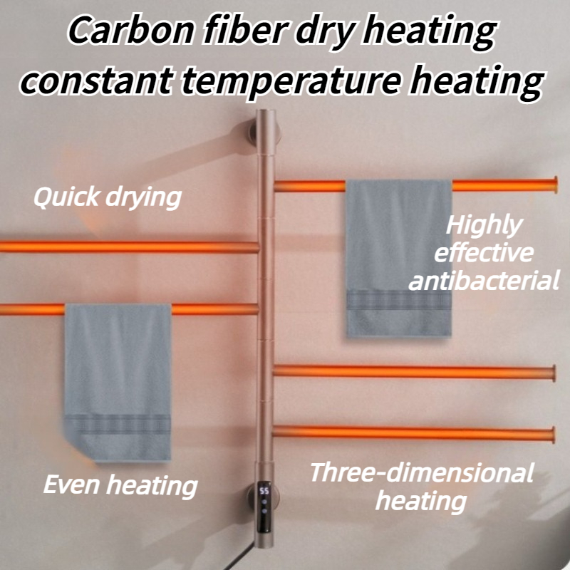 حامل مناشف كهربائي قابل للدورا - مراجعة Towel Warmer Electric وسعره