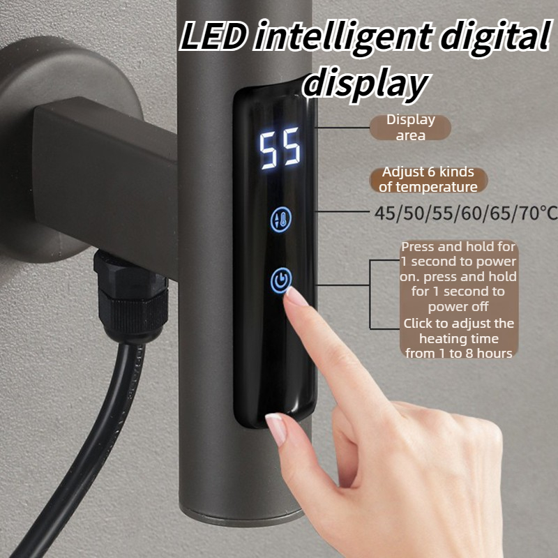 حامل مناشف كهربائي قابل للدورا - مراجعة Towel Warmer Electric وسعره