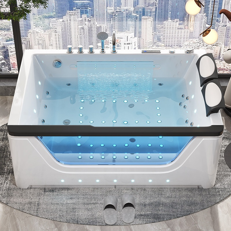 حوض استحمام ساخن أكريليك لشخصي - مراجعة Home Bathroom Jacuzzi وسعره