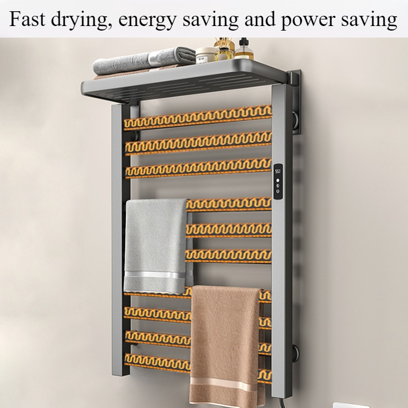 حامل مناشف كهربائي معدني للحما - مراجعة Towel Warmer Electric وسعره