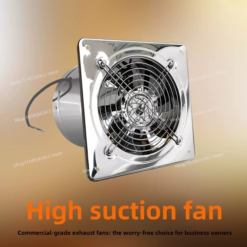 مروحة تهوية معدنية من الفولاذ  - مراجعة Home Bathroom Fan وسعره